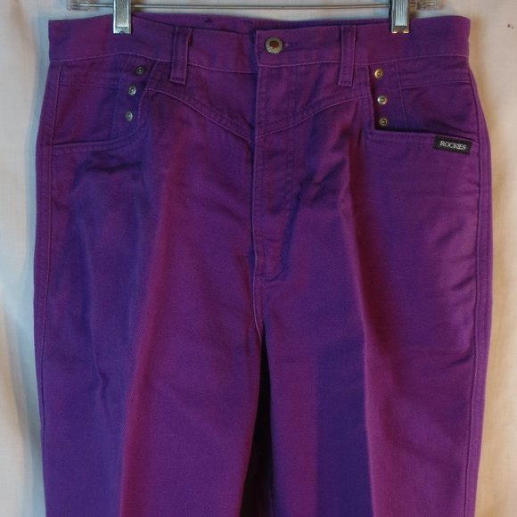 Rockies Denim - **Authentic Rockies** Purple Jeans Size 15 Jr.